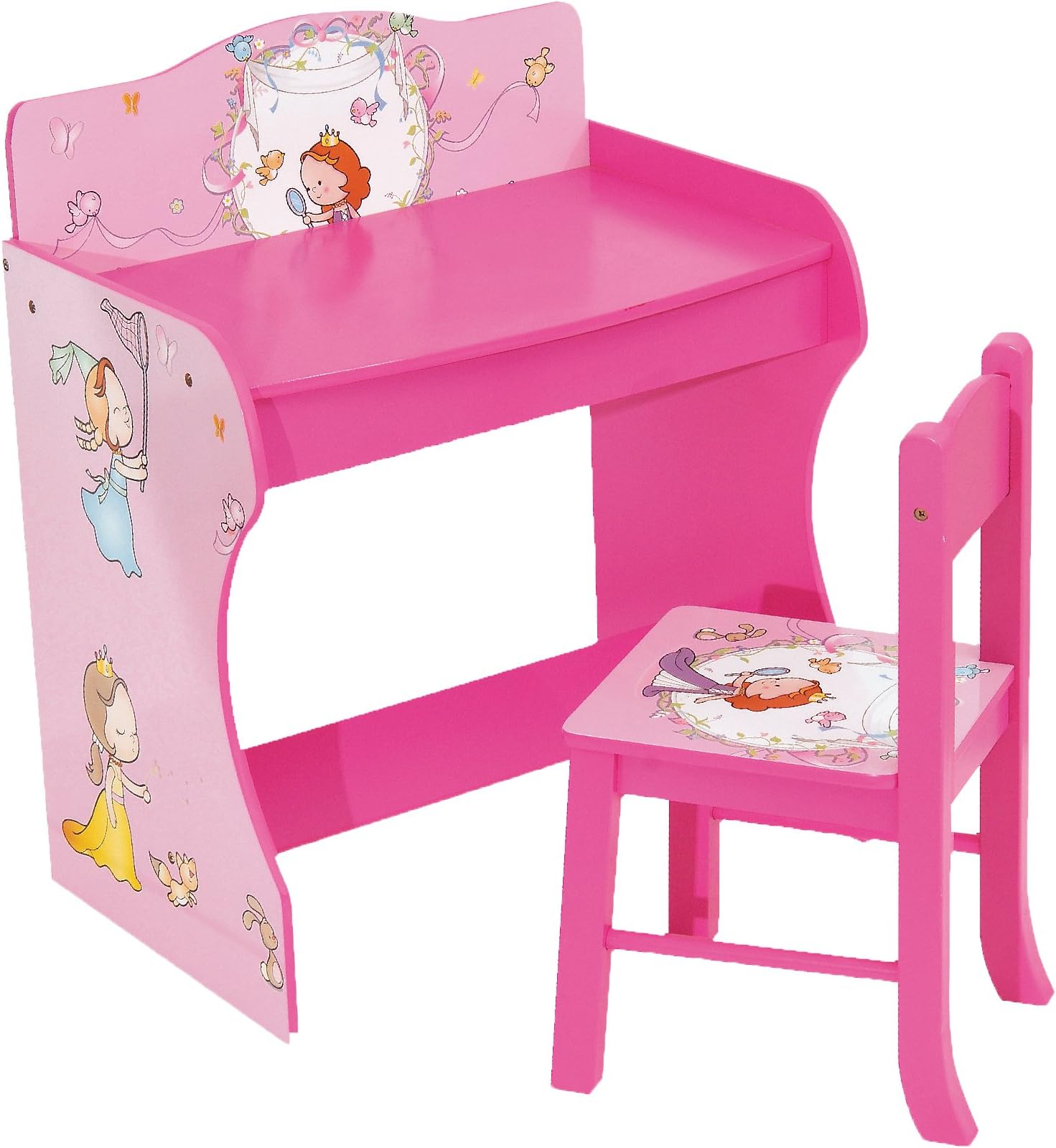 NEW GIRLS PRINCESS TABLE TO STUDY OR WORK WITH 1 CHAIR