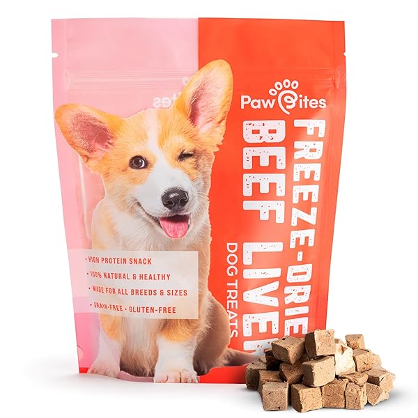 PAW BITES FREEZE DRIED DOG TREATS – BEEF...