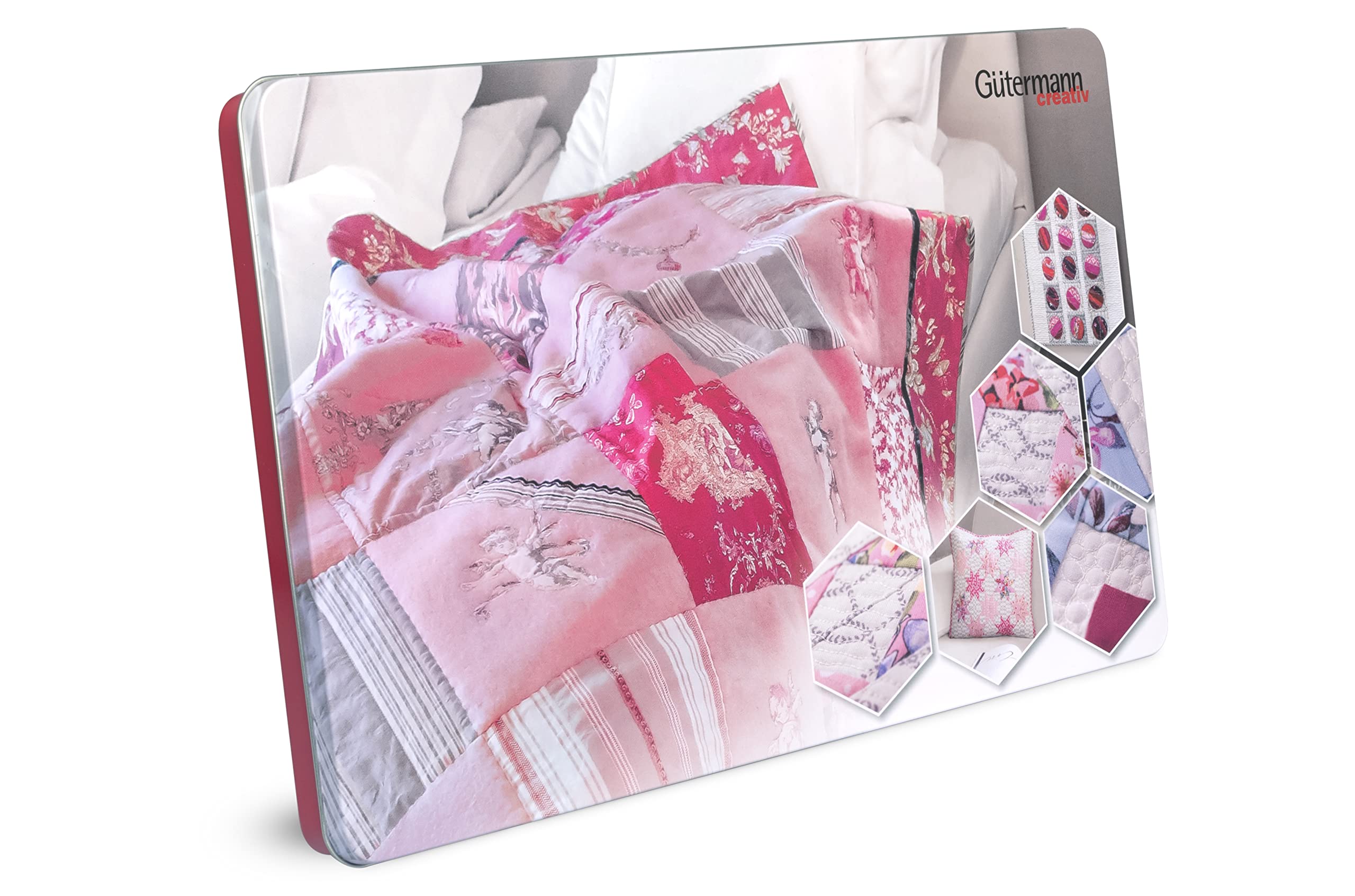 Gütermann creativ Cotton Box with 48 spools Cotton C Ne 50 100 m, Assorted Colours