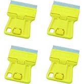 Stanley 28-100 1-3/16" High Visibility Mini Razor blade scraper (4 Pack)