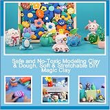 QMay Air Dry Clay 36 Colors Ultra Light No-Bake Non-Toxic Modeling Clay view 5