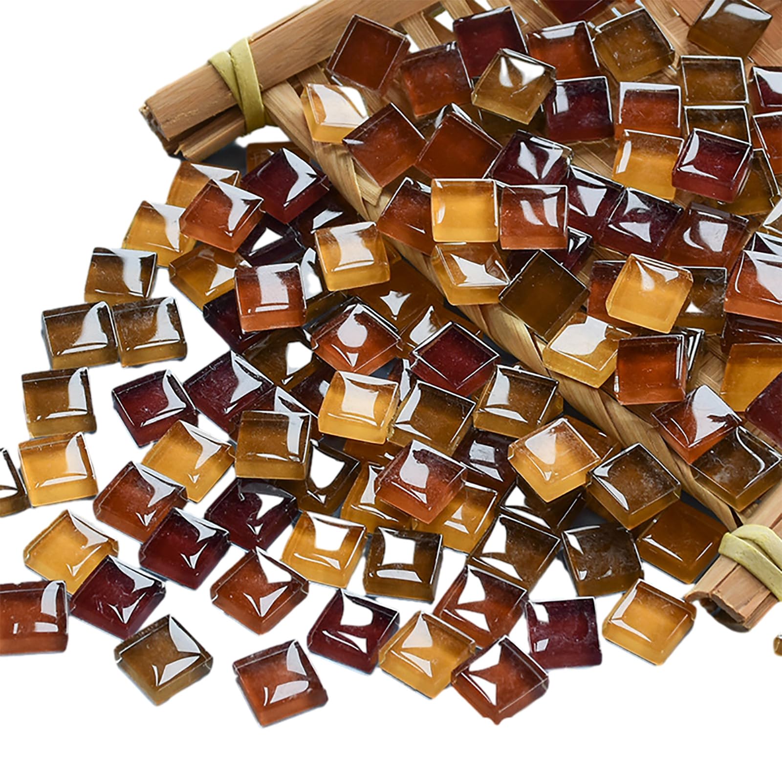 thumbnail image 2 of Aazon.co: Osaic Tiles 225 Pieces / 200 G Pack Of Crystal Glass 2 of 11