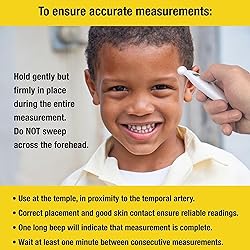 Adtemp 427 Temporal Contact Thermometer LCD Display