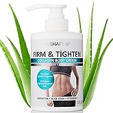 Reshape+ Collagen Cream Skin Care Face Lotion & Body Lotion For Dry Skin | Skin Tightening Cream Collagen Firming Lotion Body Moisturizer Lifts, Firms, & Tightens For Younger Looking Skin, 15 Fl Oz