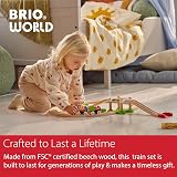 BRIO My First Railway 33727 Beginner Pack Wooden Train Set with Track view 8