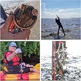 FINDMAG 1000 lb Double Sided Fishing Magnet Kit with Rope Gloves 75mm Dia view 5