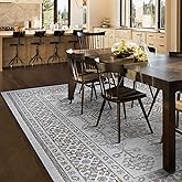Couristan Charm Woodburn Ivory-Sand Indoor/Outdoor Area Rug, 6'6" x 9'6"