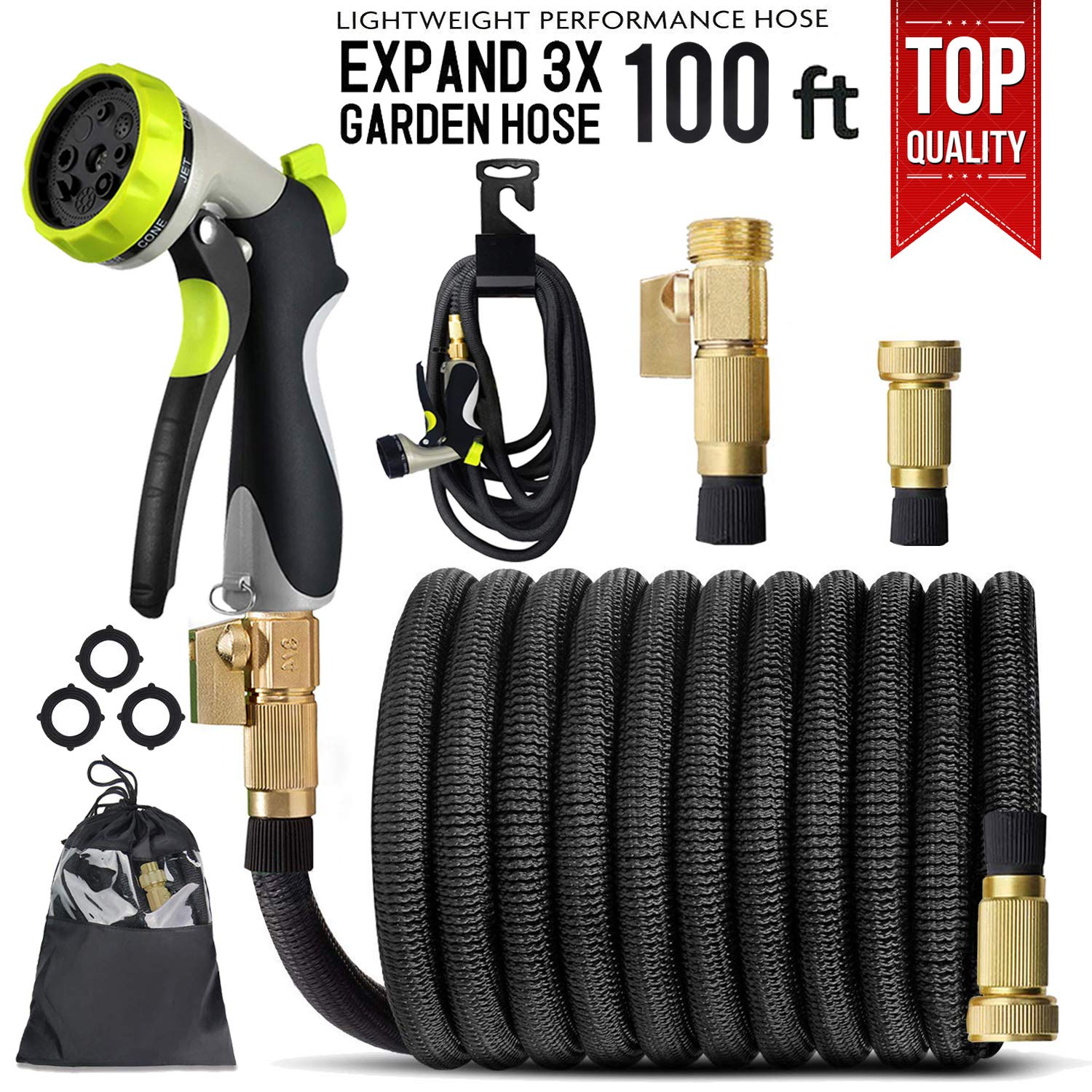 Best Green Garden Hose 100 Ft