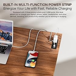 TEMI Small Computer Desk Folding Table - No