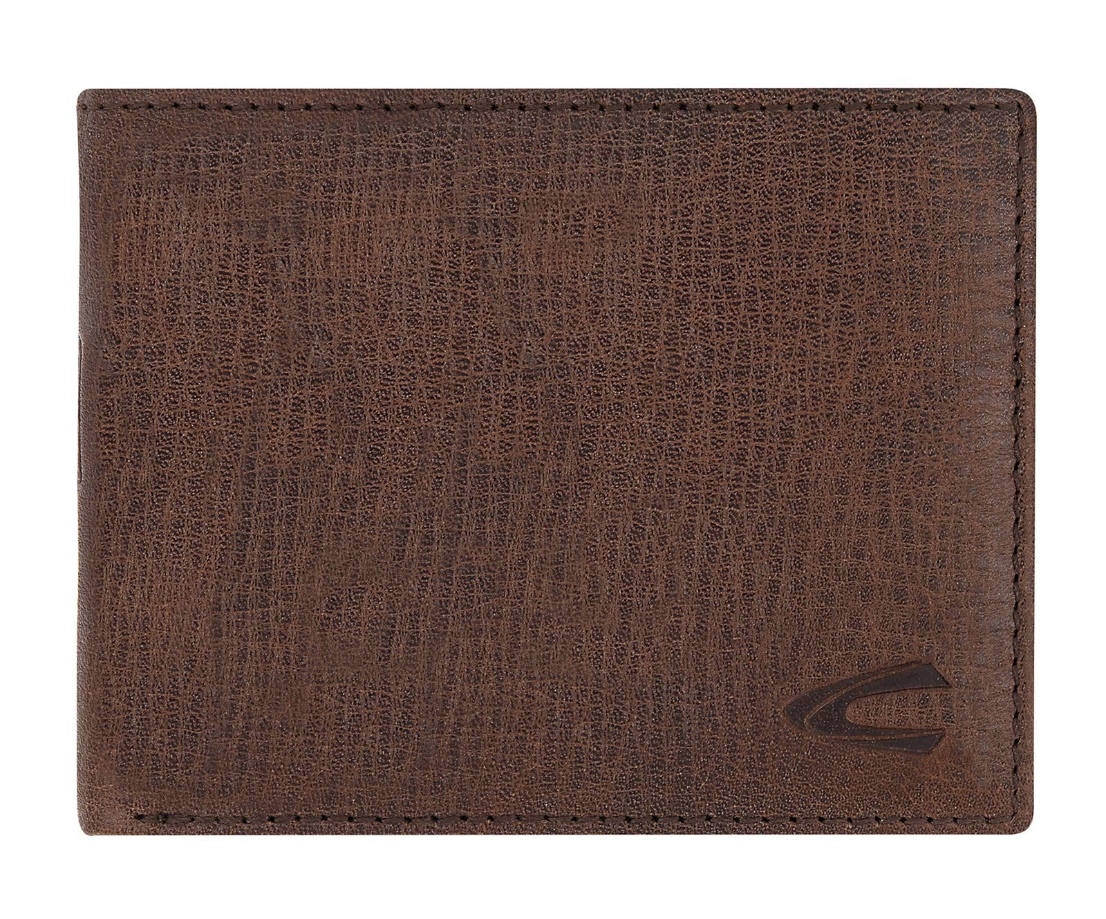 camel active, Salo Men's Wallet (Denim Size), Dark Brown, 11,5 x 2 x 8,5, Purse (Denim Size)