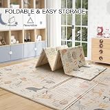 Sour Lemon 200x180cm Folding Baby Play Mat Non-Slip Waterproof Dual-Sided view 8
