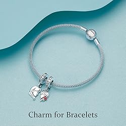 MGIUL Mother-Daughter Love Dangle Charm for Women