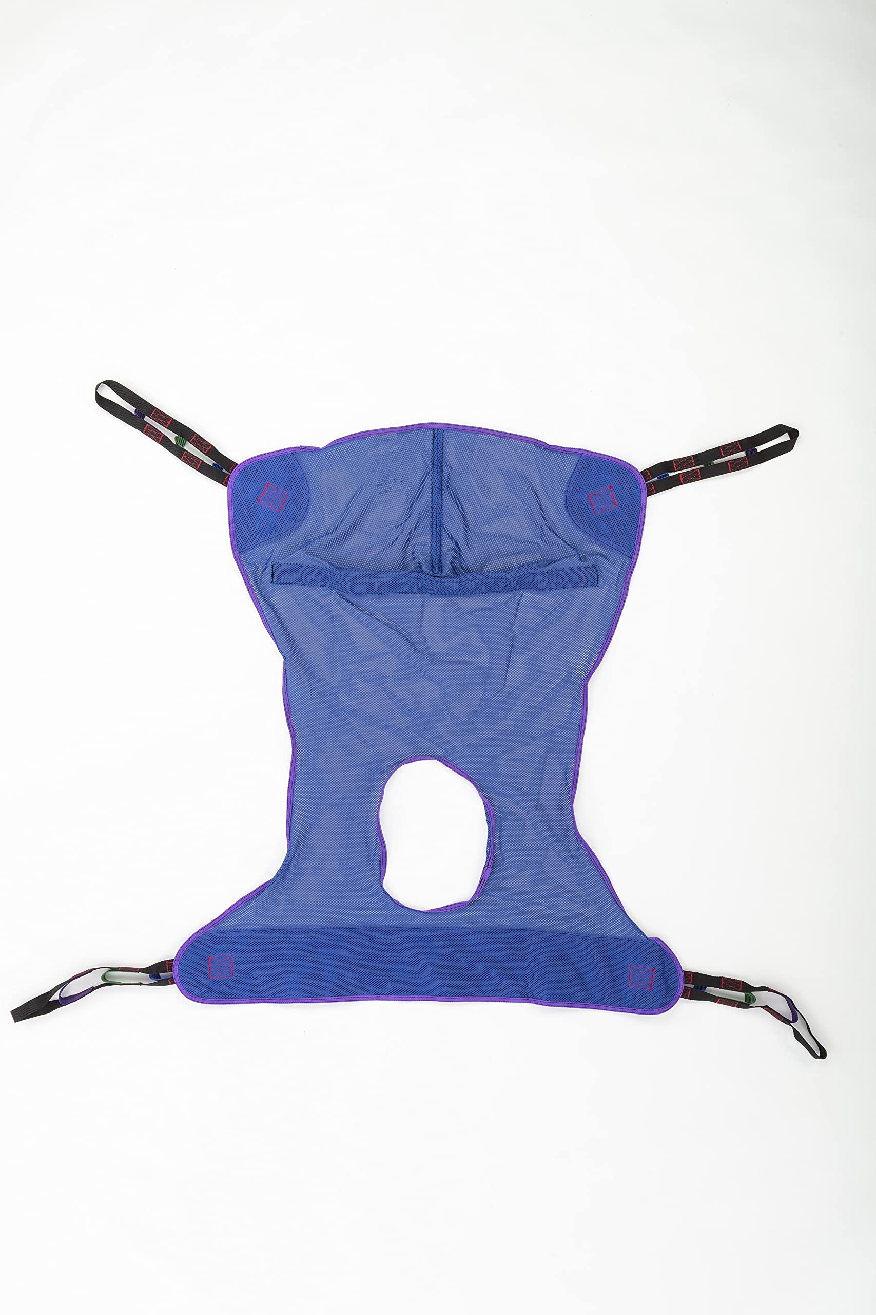 Photo 1 of Invacare R115 Reliant Full Body Sling with Commode Opening for Patient Lift, Polyester Mesh Fabric, Large