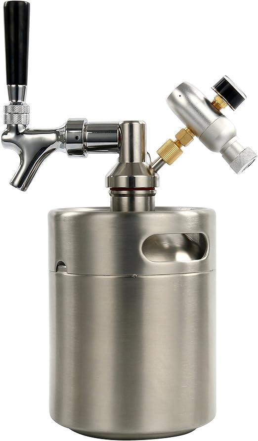 YaeBrew 64 oz Homebrew Keg System Kit for Home Brew Beer