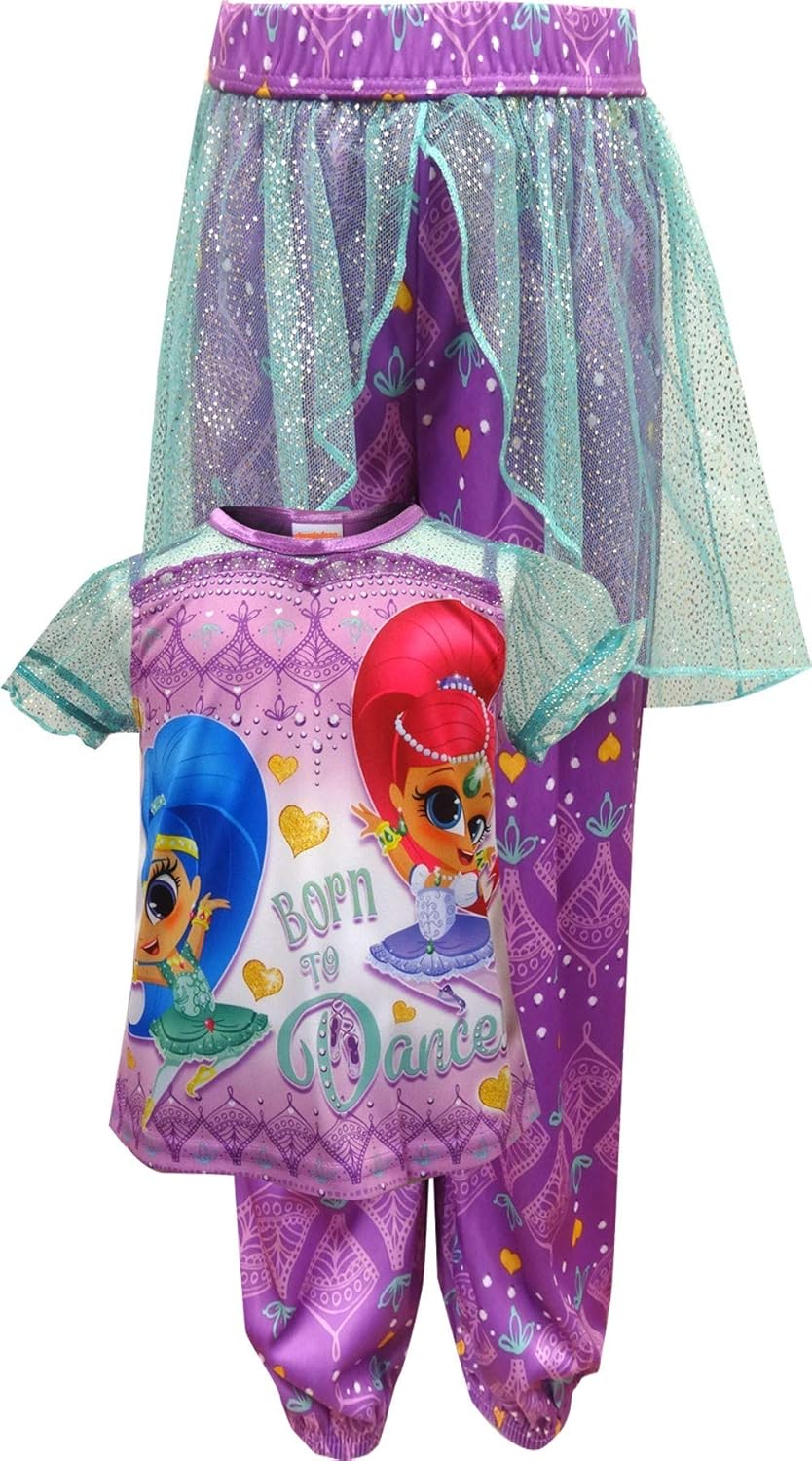 Shimmer And Shine Girls Nick Jr Born To Dance Pajama Alsndoos Com