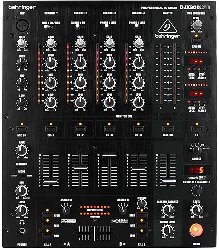 Amazon.com: Behringer DIGITAL PRO MIXER DDM4000 Ultimate 5-Channel