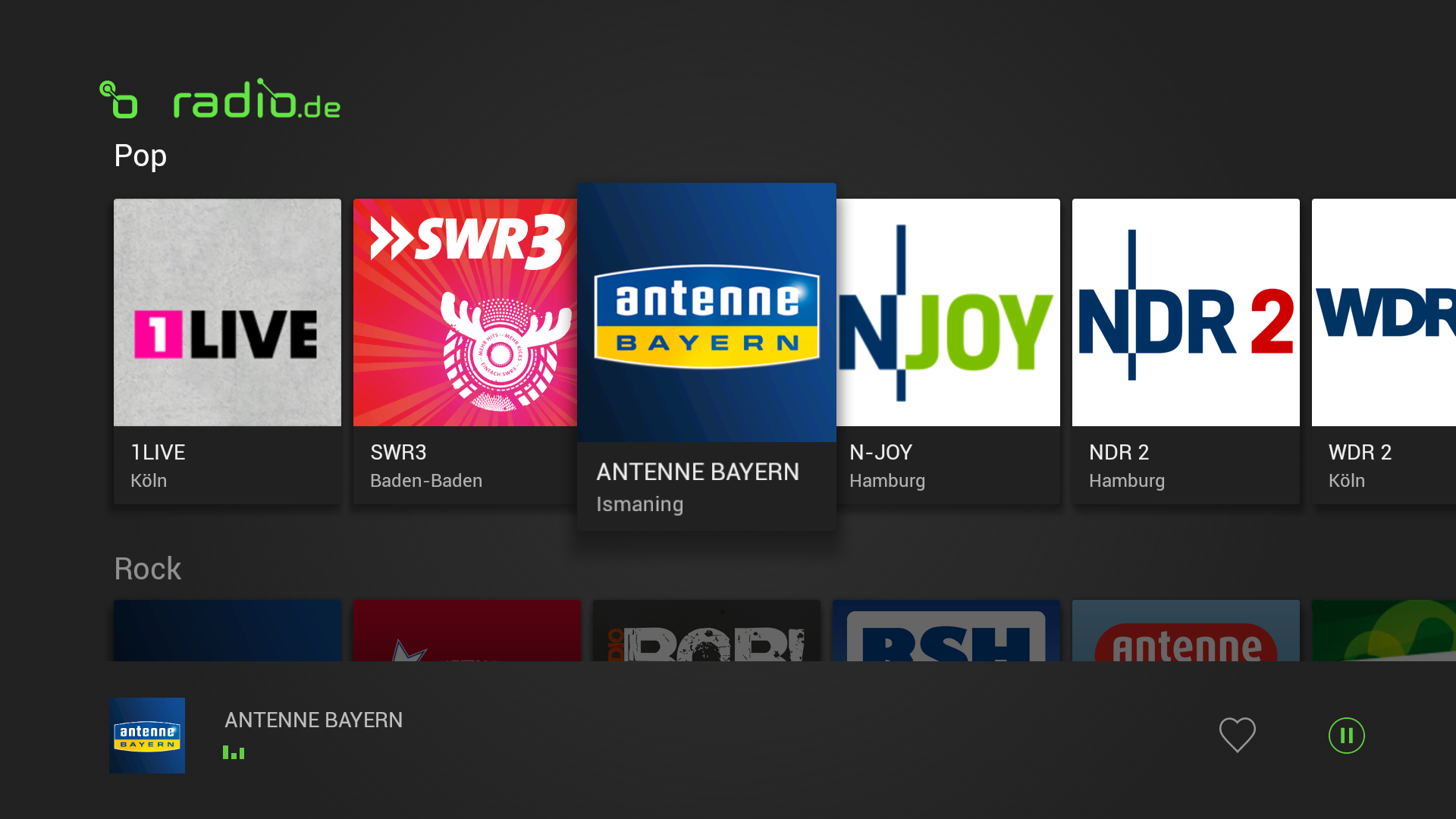 radio and podcast app Amazon Appstore