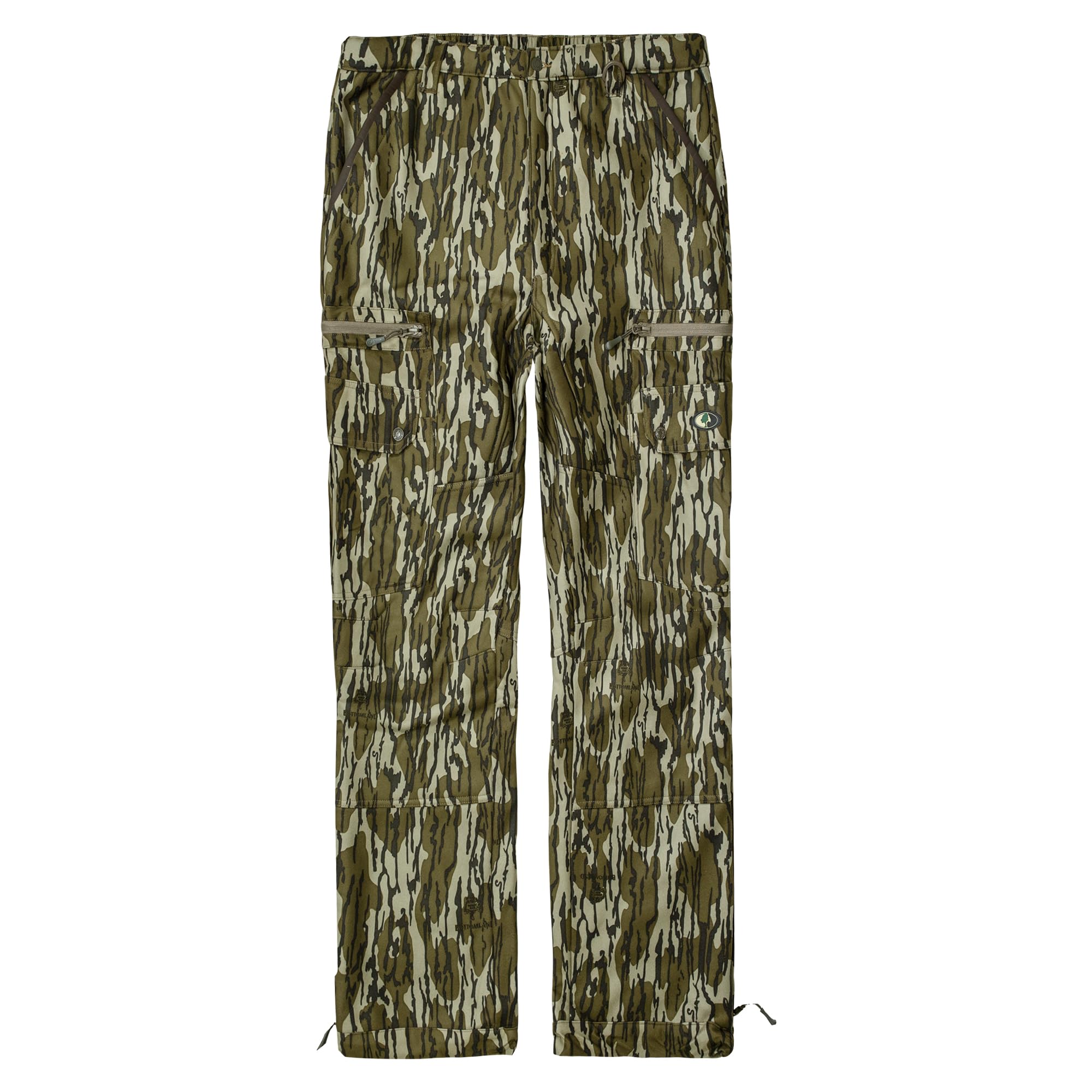 Mossy Oak Camo Womens Hunting Pants Sherpa Fleece, Original Bottomland