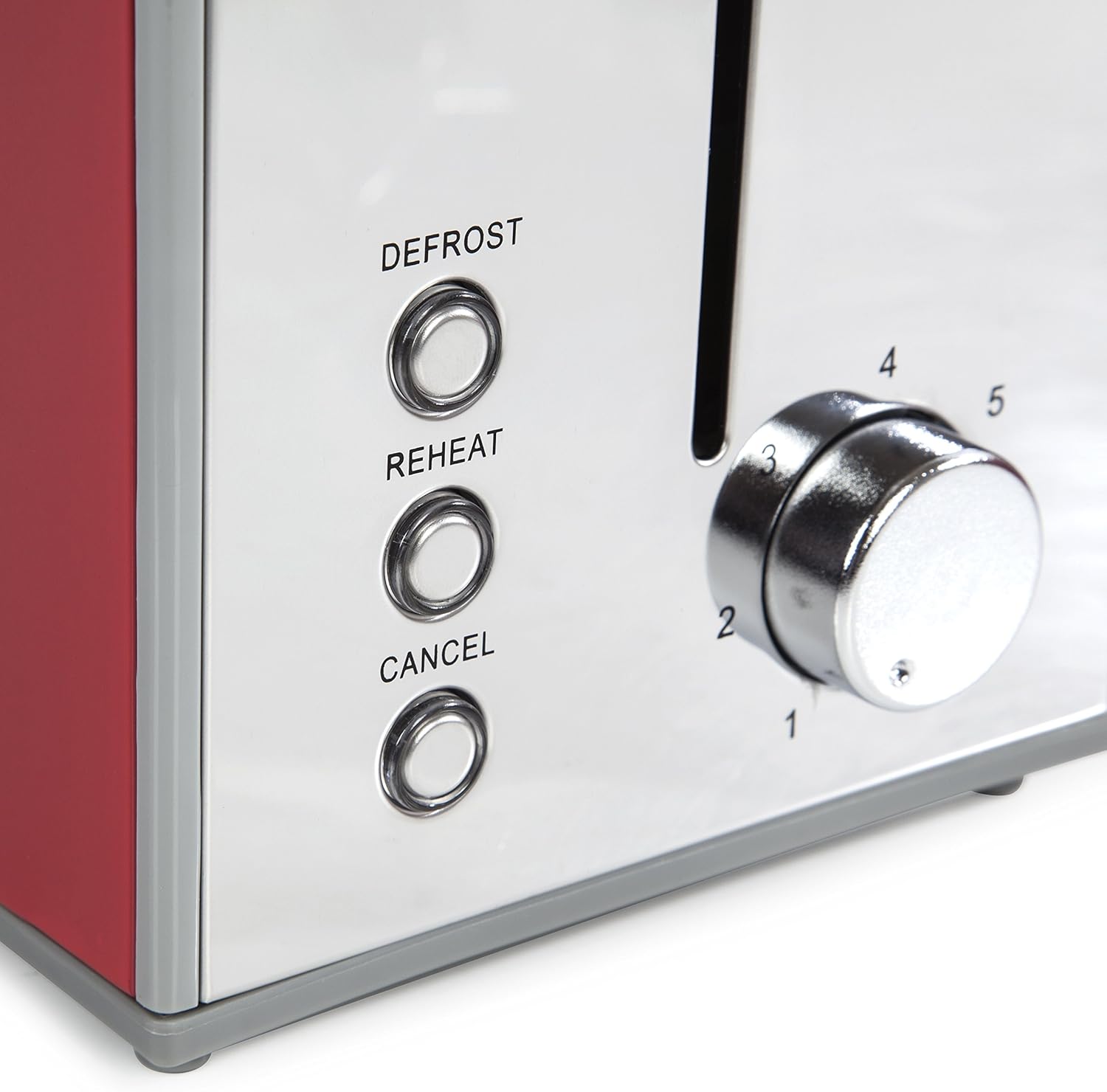 Swan 2Slice Retro Toaster, 800 Watt, Red BigaMart