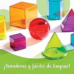 Learning Resources View-Thru Geometric Solids