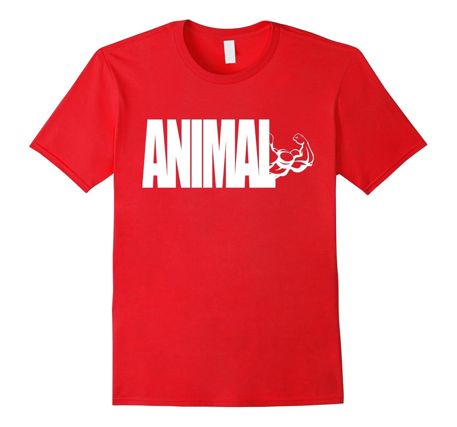 C544 ANIMAL Gym T Shirt Workout MMA Fitness Motivation Tee-ANZ