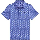 Vineyard Vines Boys Boys' Printed Sankaty Polo