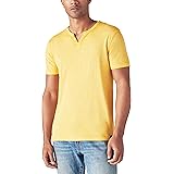 Lucky Brand Men's Venice Burnout Notch Neck Tee Shirt | Amazon.com