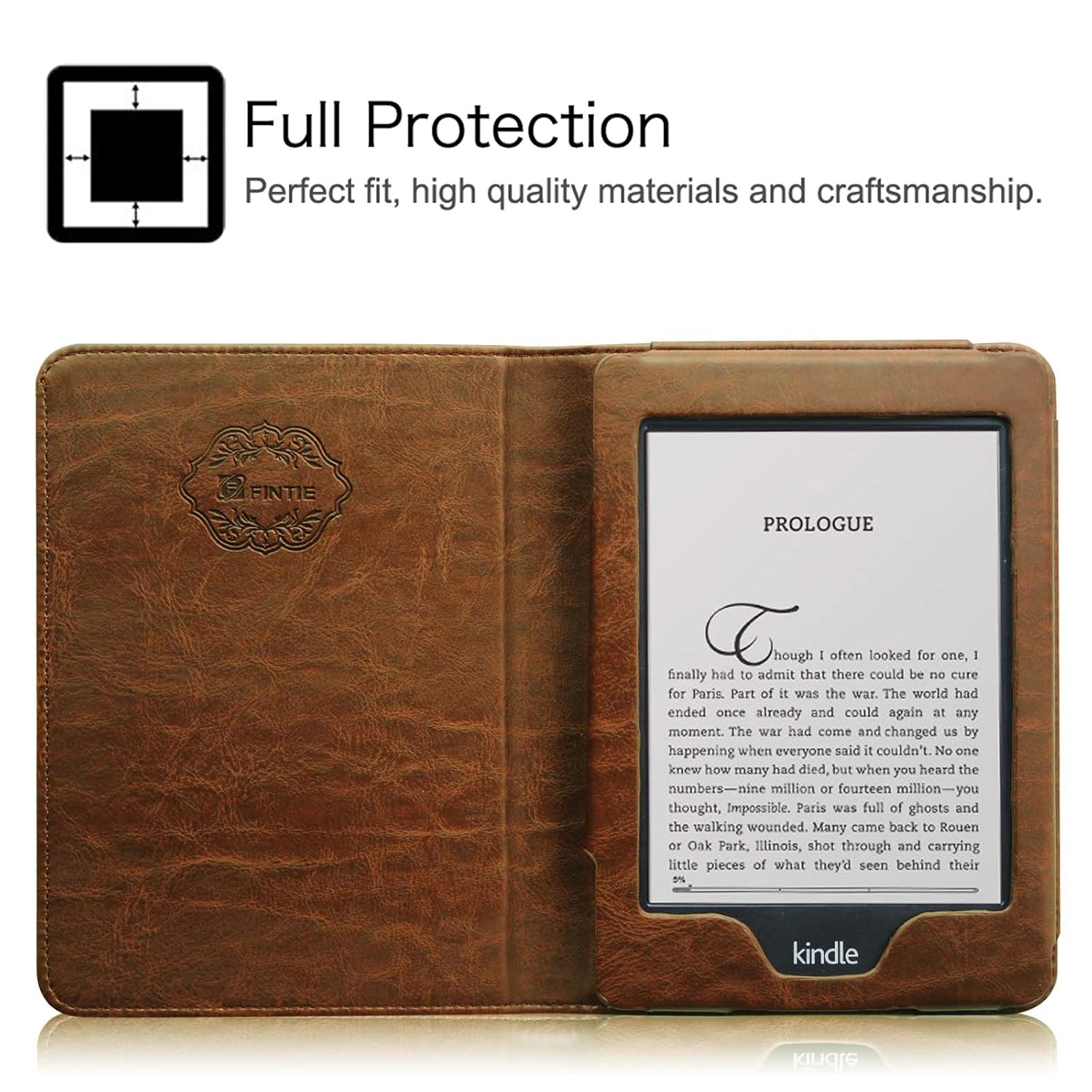 For 2012 2013 2014 & 2015 2016 AllNew Kindle Paperwhite 6" Leather