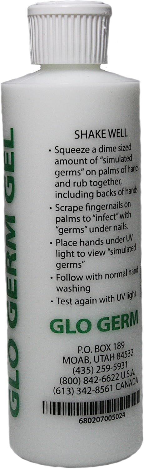 GLO Germ Glo Germ Gel 8 Ounce, 226.79 g (Pack of 1) - Image 3