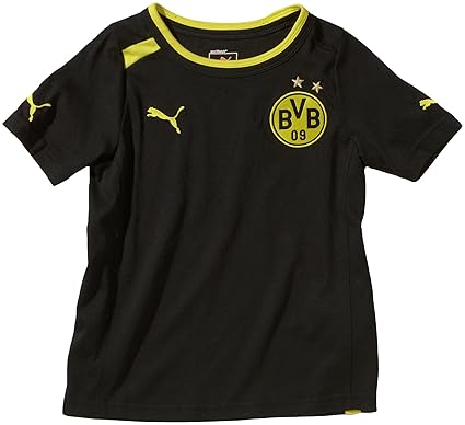 maglia puma bambino giallo