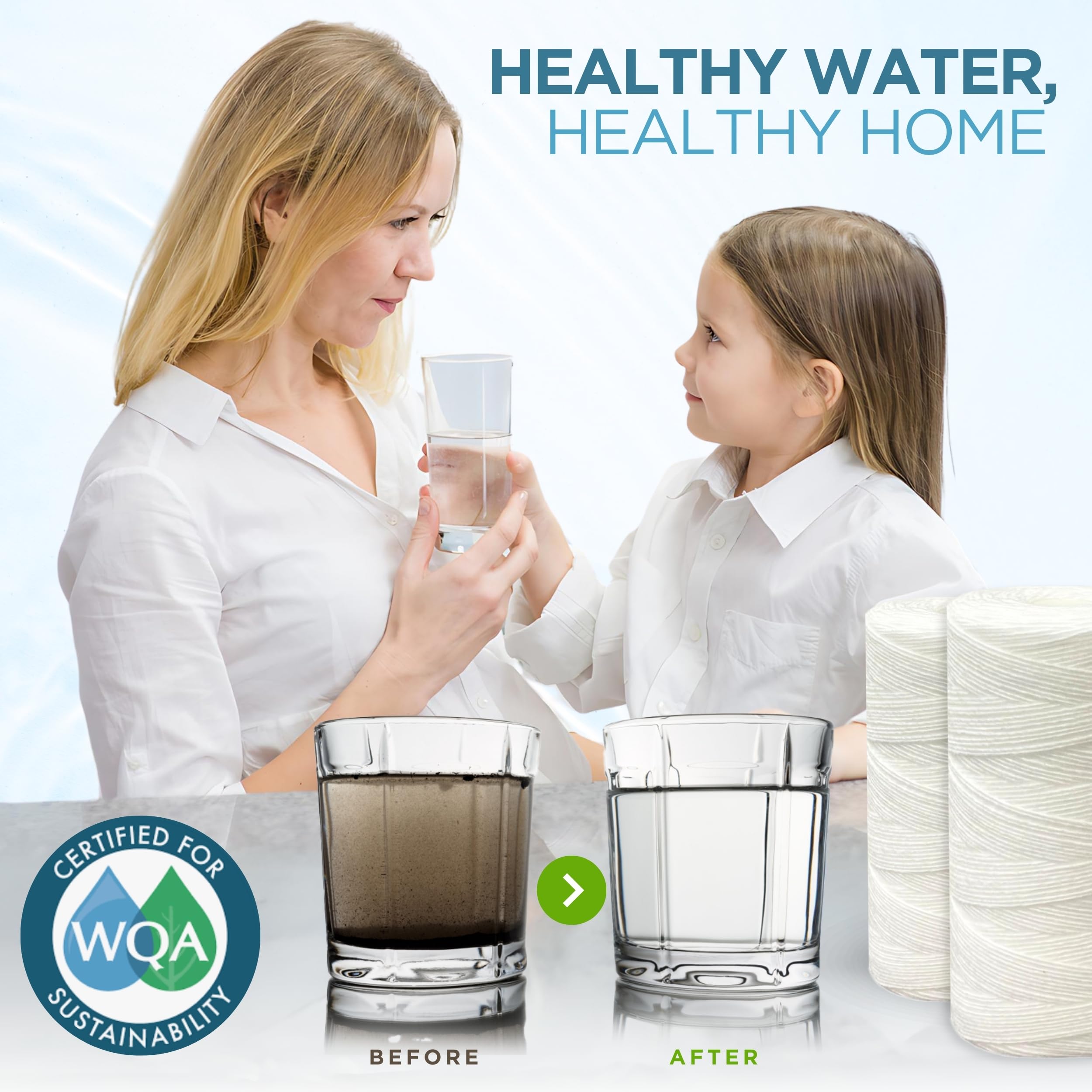 Pelican Water PC40 10 In. 5 Micron Sediment Replacement Filter (4 - Foto 2