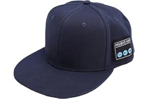 Yoidesu Music Cap, Rechargeable Speaker BT Hat Binaural Stereo Sound for Exercise Sports, 53cm to 64cm