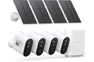 aosu Solar Security Cameras Outdoor Wireless