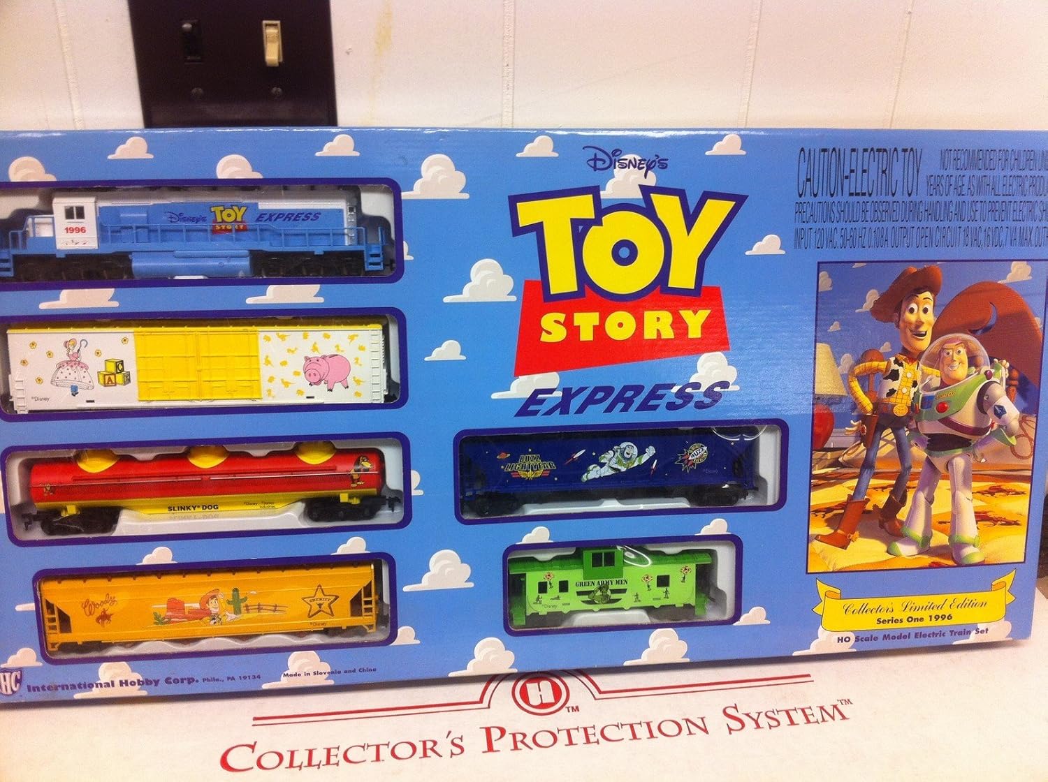 Disney Toy Story Express 1996 HO Scale Train Set Diesel