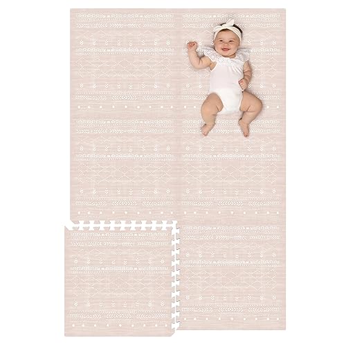 Lillefolk Baby Play Mat for Floor – 4x6ft Dusk Soft Non Toxic