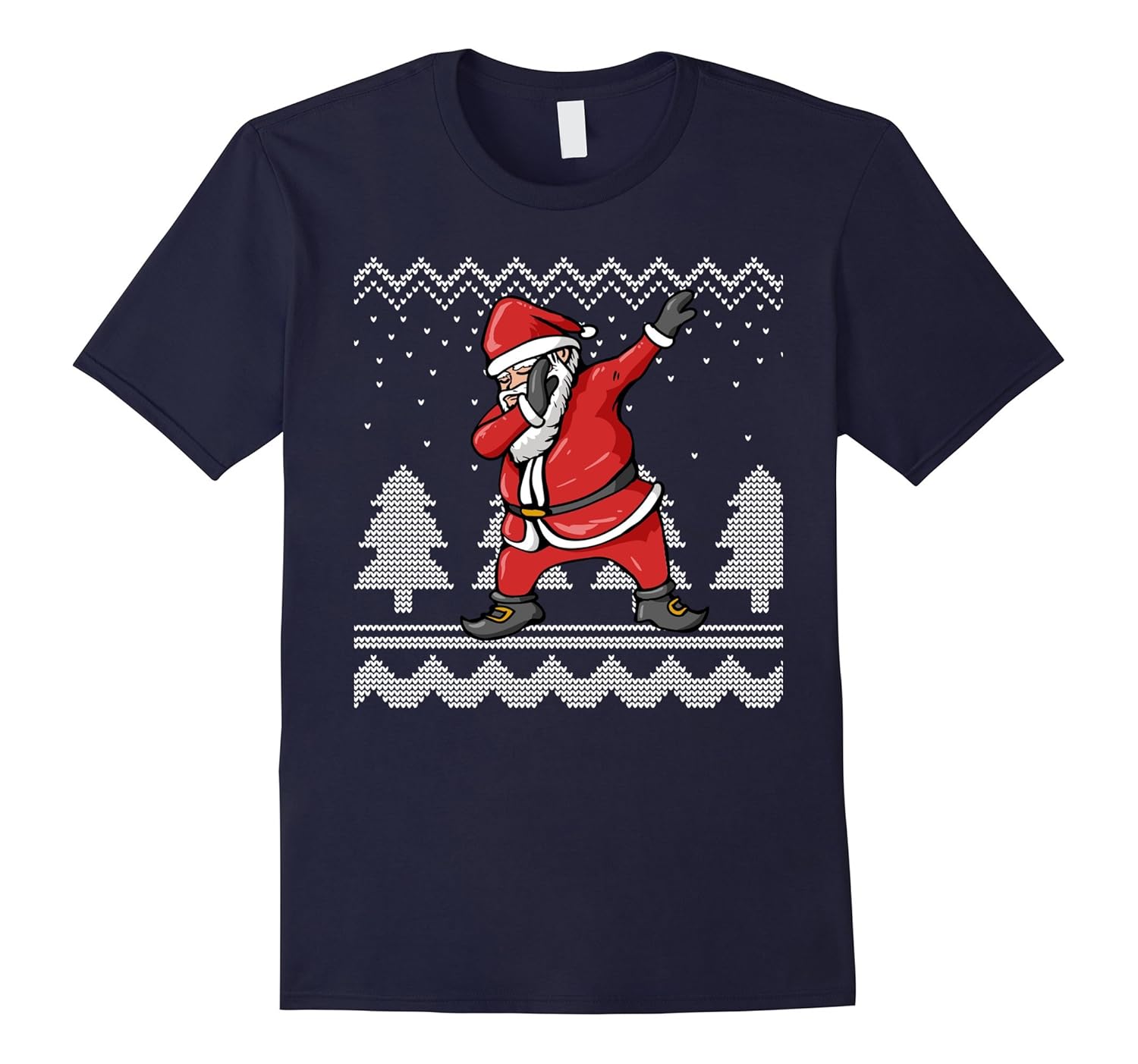 Dabbing Santa Ugly Funny Christmas Sweater Shirt-ANZ