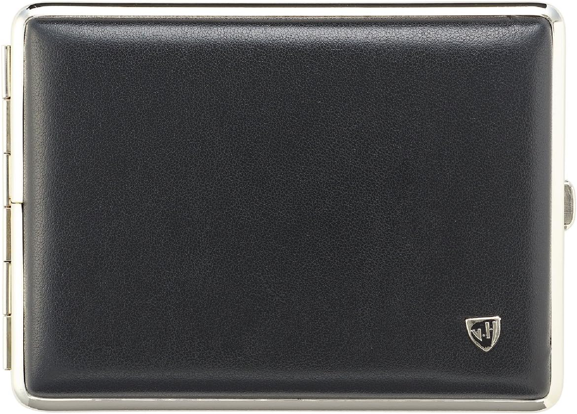 Amazon Co Jp Stoll タバコケース G24本 70mm 手巻きタバコ 24本収納 スムースpvc ブラック 3 10 ホーム キッチン