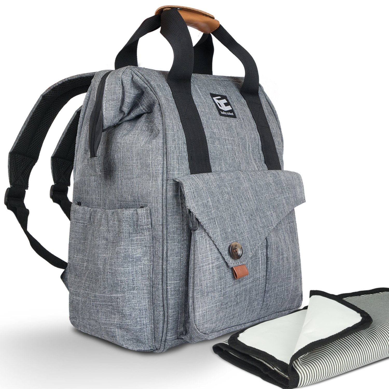 diaper bag with laptop pocket