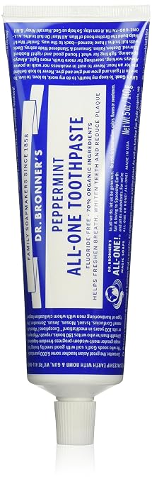 Dr. Bronner’s All-One Toothpaste Peppermint Dr. Bronner’s All-One Toothpaste Peppermint