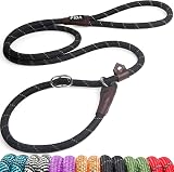 Fida Slip Lead for Dogs 1.8m One Size Reflective Nylon Rope Leash