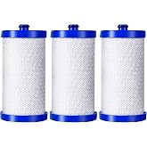 Amazon Basics Replacement Frigidaire WF1CB Refrigerator Water Filter, 3-Pack
