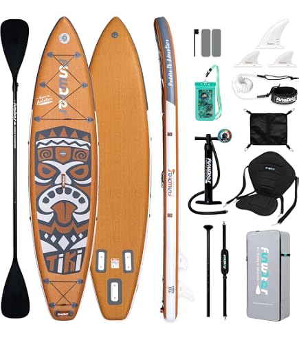 Amazon.com : Scott Burke 10'6 SUP/Yak Paddleboard Package : Sports