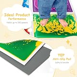 Art3d Colorful Liquid Sensory Floor Tiles 11.8 x 11.8 6 pcs view 5