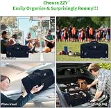 ZYZ ZZY Gym Duffle Bag 40L Duffle with Shoulder Strap Navy Blue view 6
