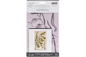 REDESIGN WITH PRIMA Re-Design Redesign Mould 5X8, Sweet Bellflower