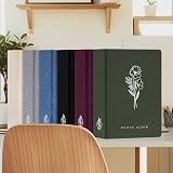 Lanpn Photo Album 7x5 Blue Linen 200 Photos 13x18cm Top Loading view 7