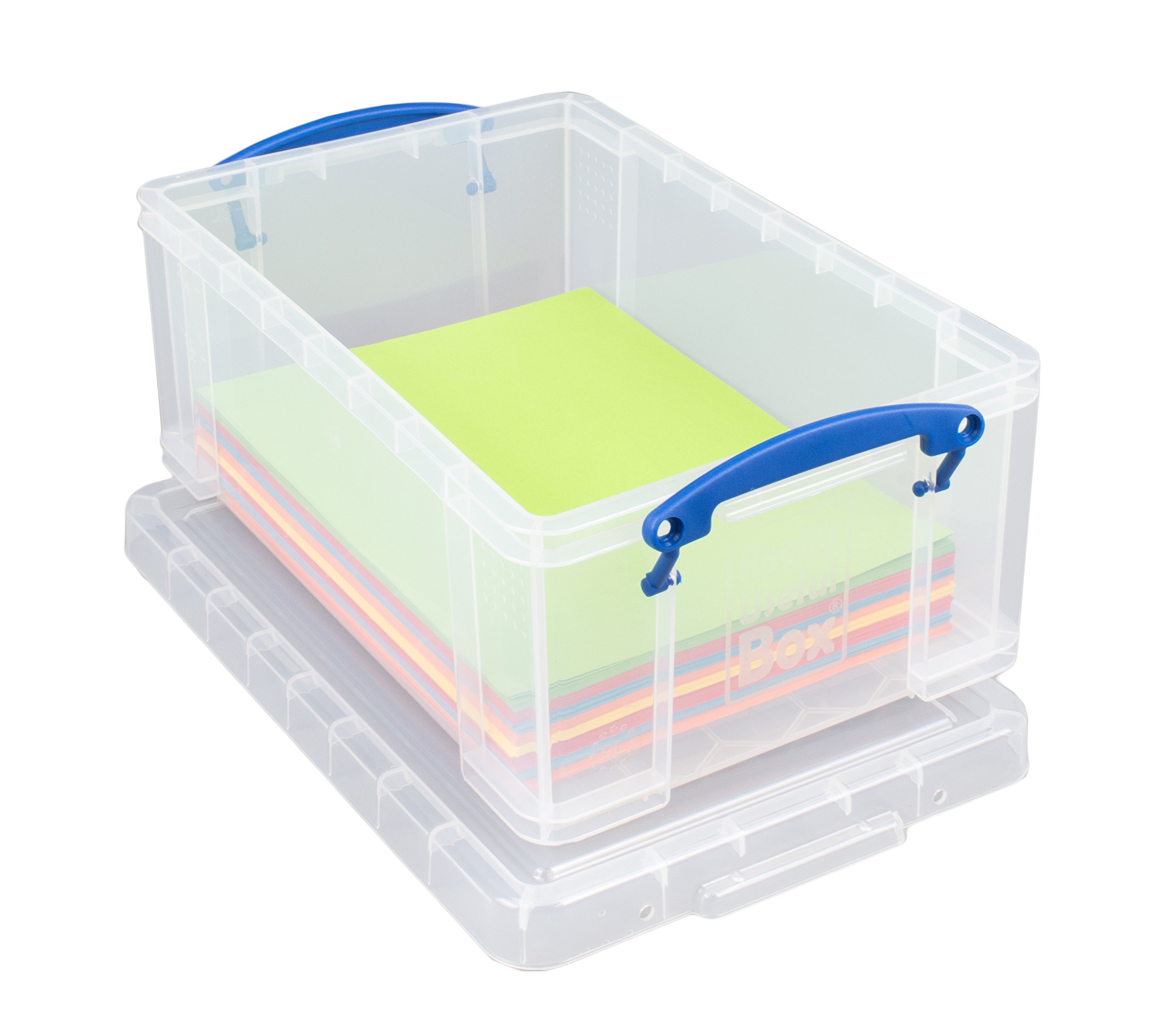 Really Useful Box 9 Litre Plastic Storage Box Clear Buy Online in