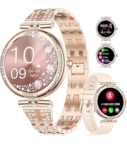 Efolen Smart Watch For Women(Make/Answer Call), 1.19" AMOLED Screen Fitness Tracker 110 Sports - View #9