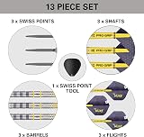 Target Darts Luke Littler Loadout 90% Tungsten 23G Steel Tip Set Swiss Points view 6