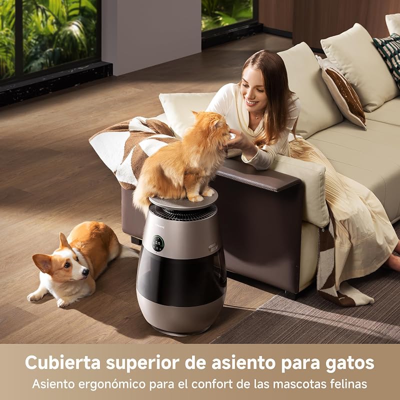 AP10 Purificador de Aire Para Hogares Con Mascotas, Aire Más Limpio